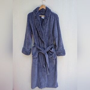 Carole Hochman Plush and Warm Luxurious Wrap Robe Women's Size Large